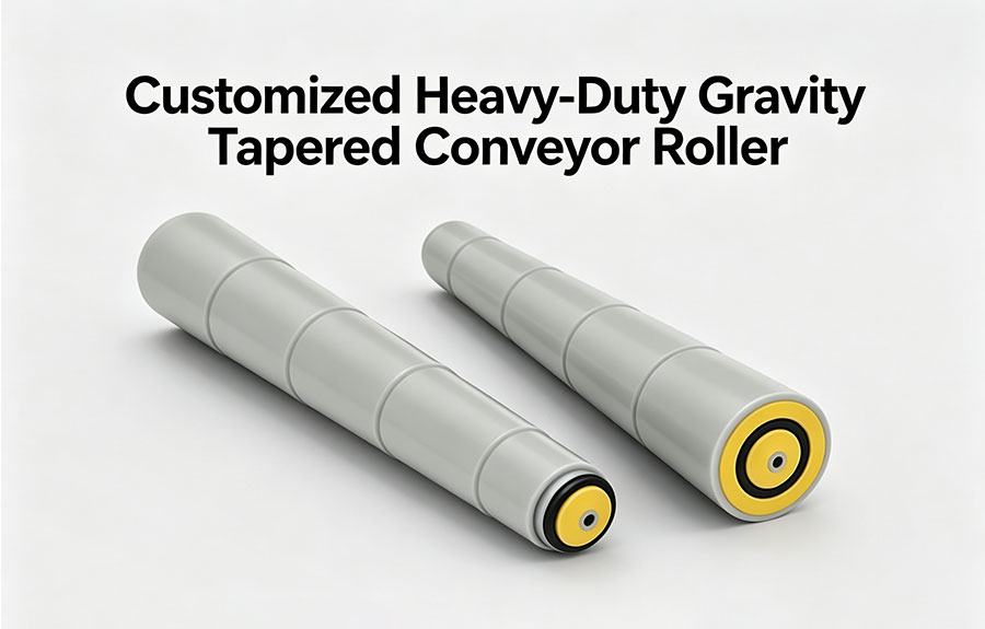 Customized Heavy-Duty Gravity Tapered Conveyor Roller
