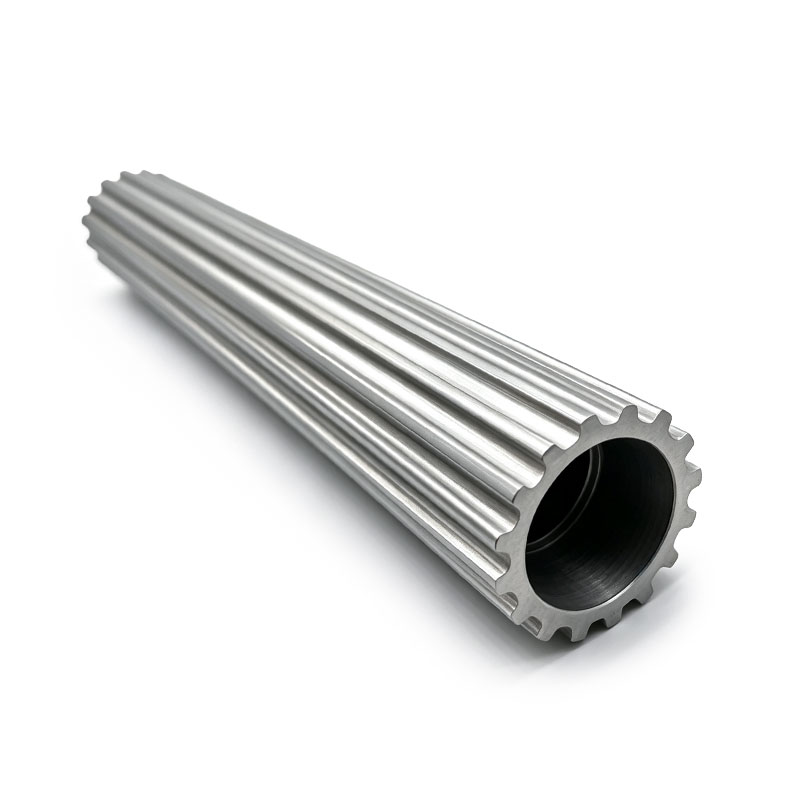Custom Fluted Aluminum Guide Roller for Film Blowing and Printing Machines