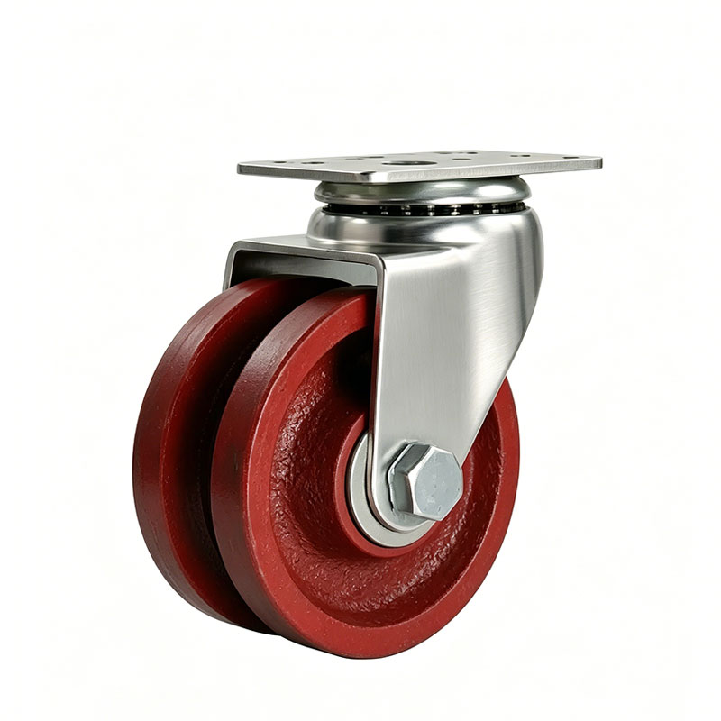Heavy-Duty V-Groove Track Casters