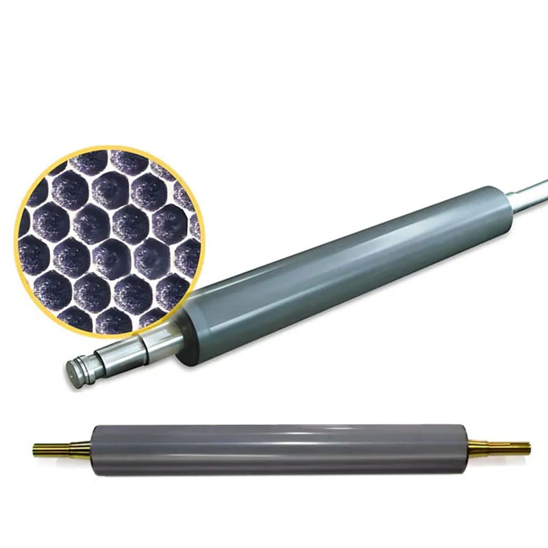 Laser Engraved Alloy Steel Anilox Roller for Flexographic Printing