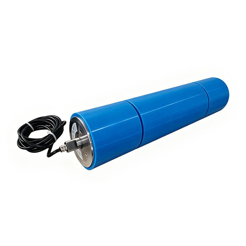 Custom Polyurethane Lagged Drum Motor Roller for Anti-Slip Belt Conveyor Drives