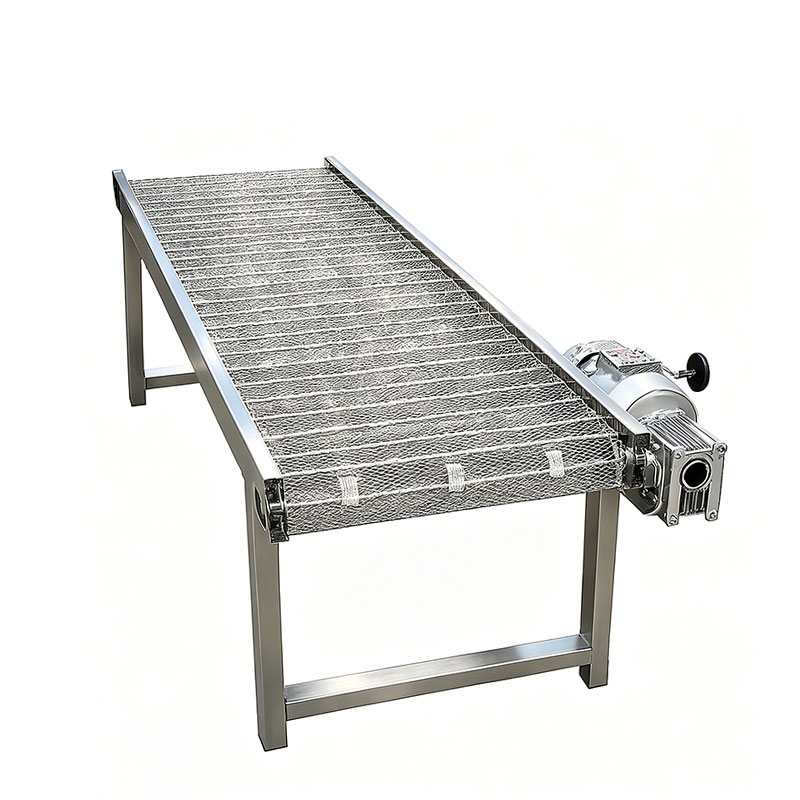 Custom Stainless Steel Mesh Belt Conveyor System