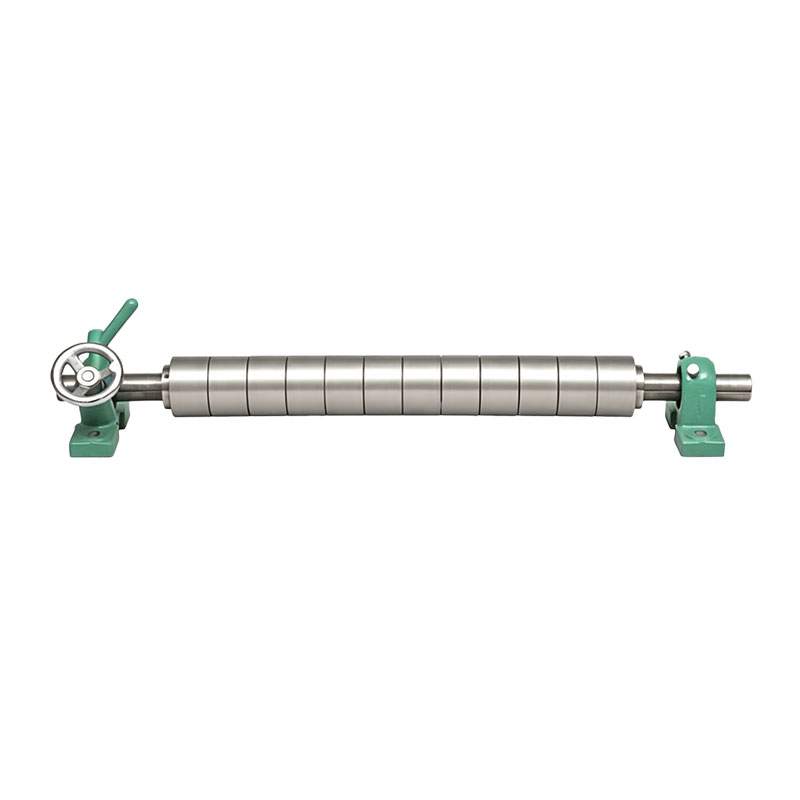 Custom Segmented Metal Bowed Roller for Wrinkle Elimination