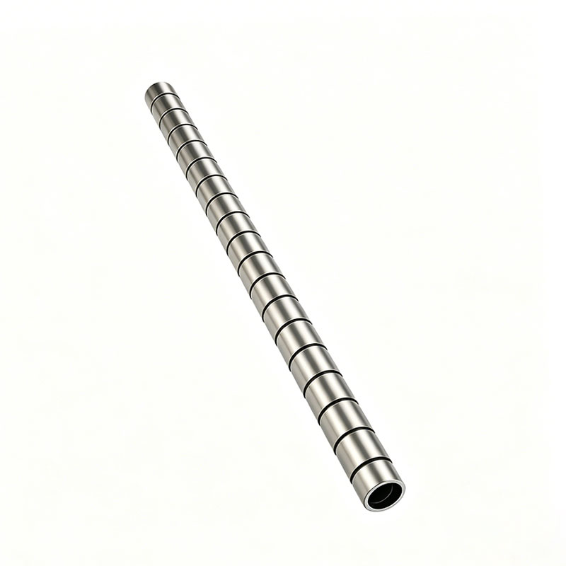 Custom Fluted Grooved Aluminum Guide Roller