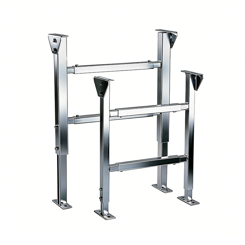Heavy-Duty Steel Conveyor Frame for Roller Conveyor Systems