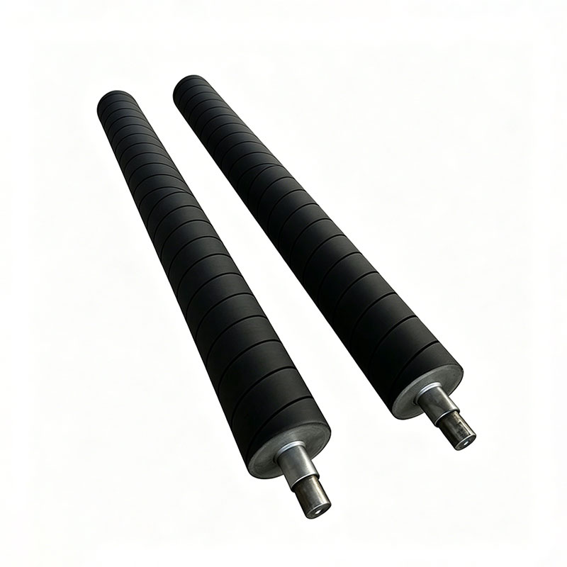 Industrial Silicone Rubber Cutting and Sealing Rollers for Print Finishing