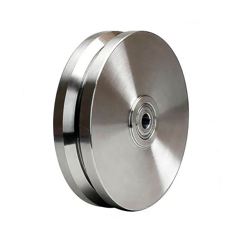 Stainless Steel V-Grooved Wheel