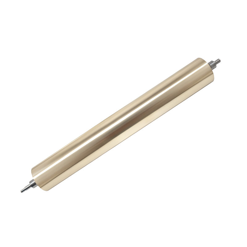 Custom Hard Anodized Aluminum Alloy Guide Roller for Industrial Web Processing