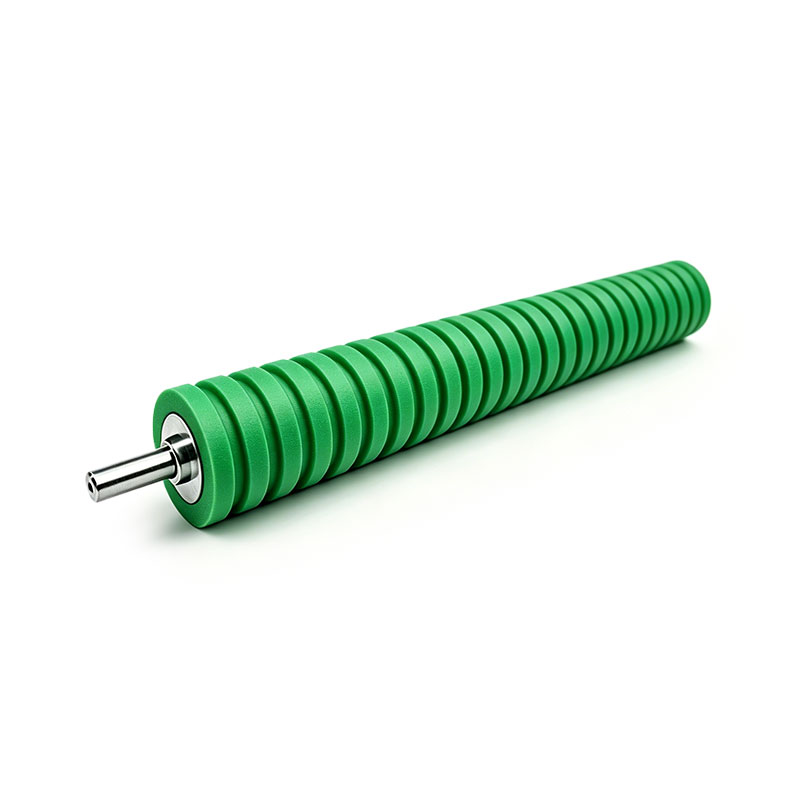Precision Spiral Grooved Rubber Rollers Manufacturer