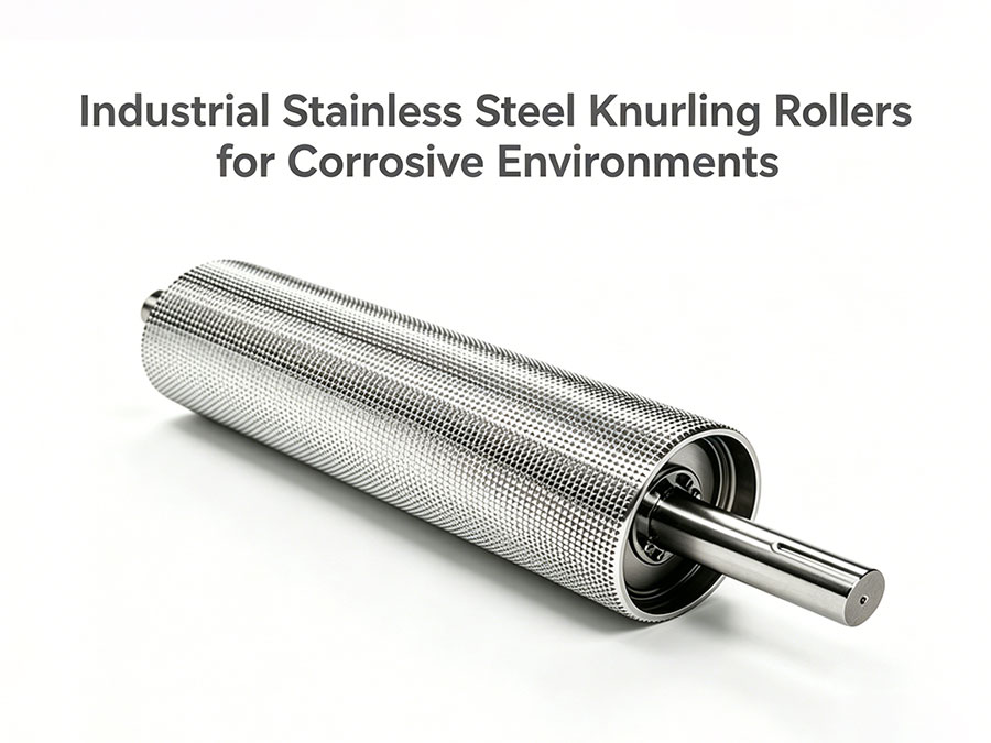 Industrial Stainless Steel Knurling Rollers for Corrosive Environments