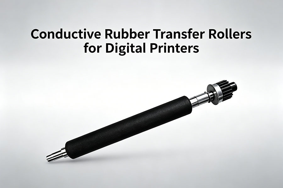 Conductive Rubber Transfer Rollers for Digital Printers