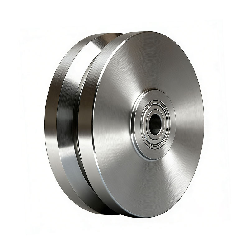 Stainless Steel V-Grooved Wheel