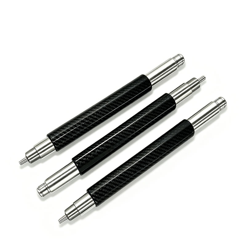 High-Purity Wafer Cutting Carbon Fiber Rollers for Semiconductor Equipment