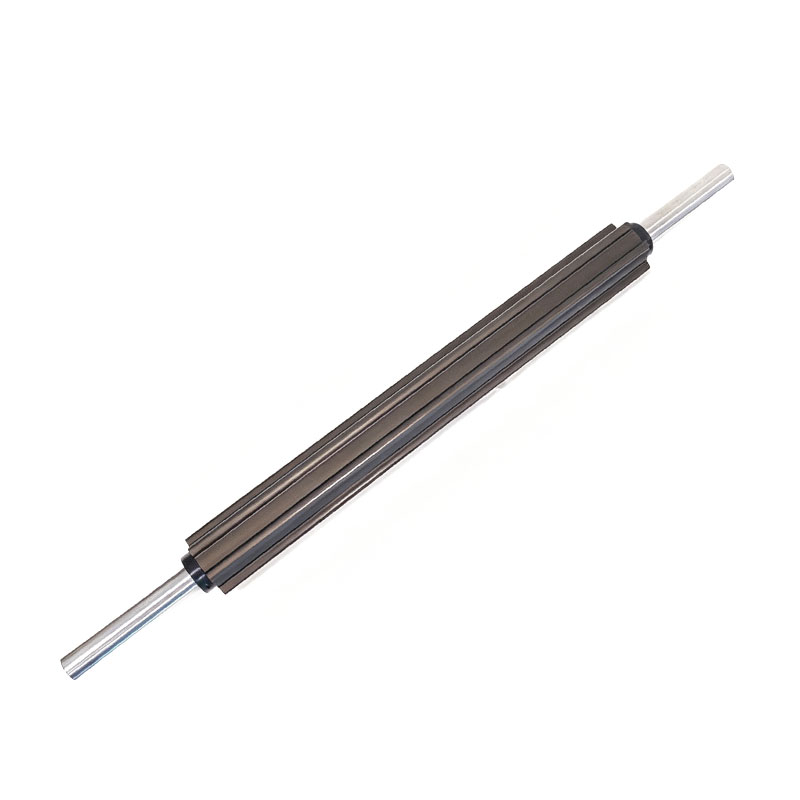 Custom Fluted Aluminum Guide Roller for Film Blowing and Printing Machines