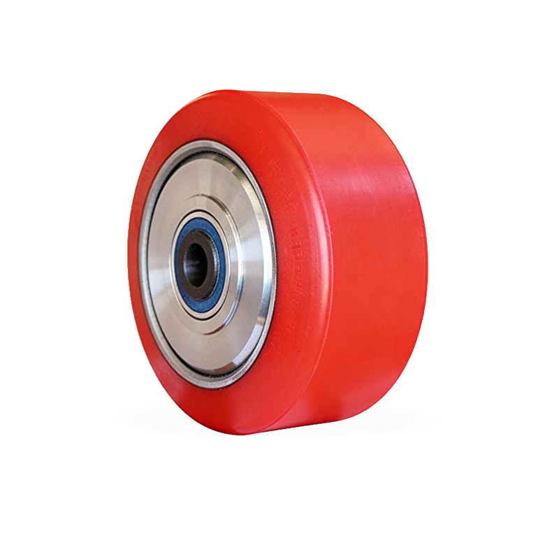 Custom Polyurethane on Steel Wheel