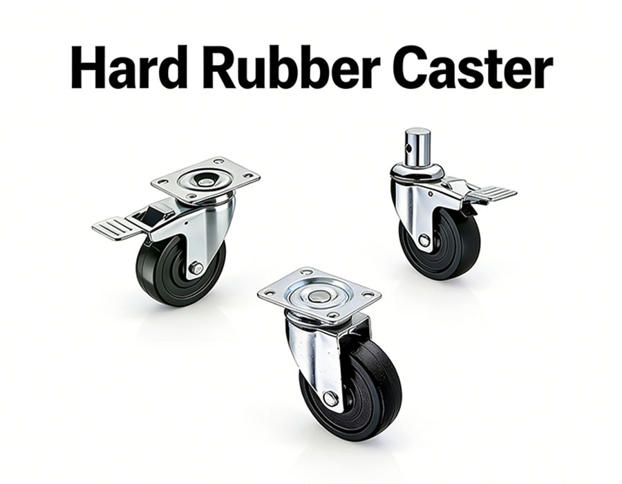 Hard Rubber Caster