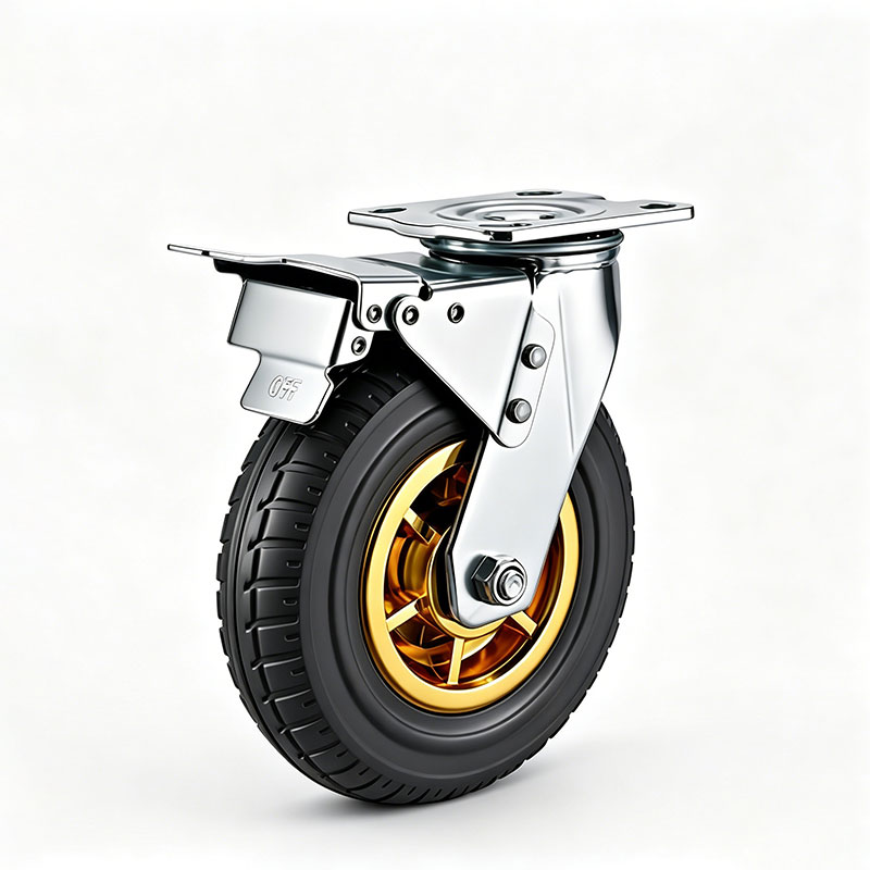 Flat-Free Casters for Industrial Hand Trucks & Carts