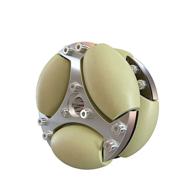 Industrial Aluminum Omni Wheels with Polyurethane Rollers