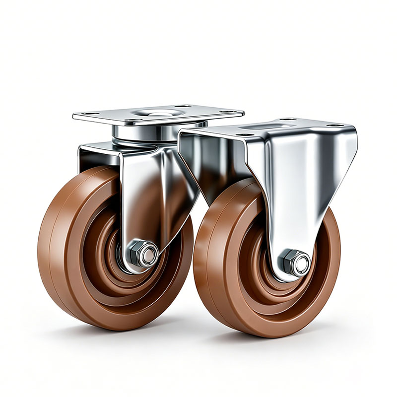 Industrial Brown Phenolic Casters for High-Temperature Bakery Ovens