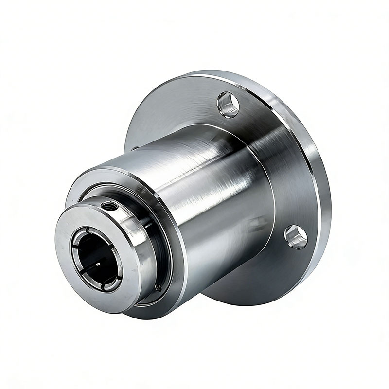 Custom Flanged Hollow Shafts with O-Ring Grooves