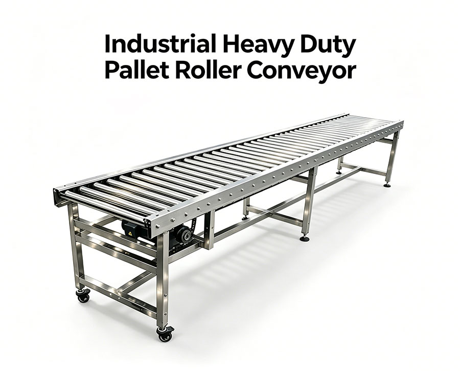 Industrial Heavy Duty Pallet Roller Conveyor