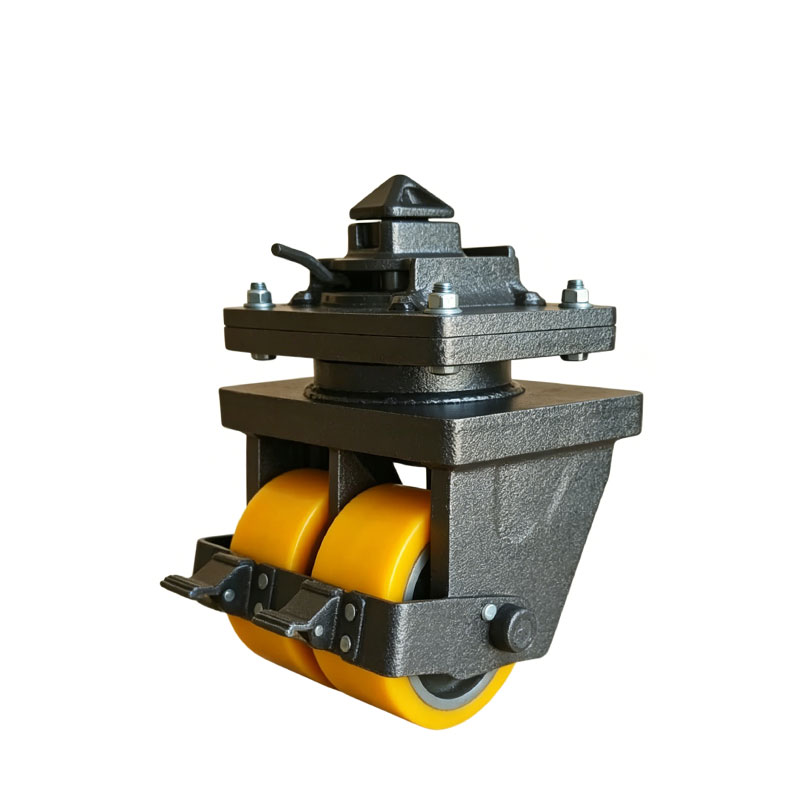 Custom Heavy-Duty Dual-Wheel Shipping Container Casters